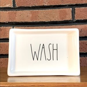 Rae Dunn soap dish wash